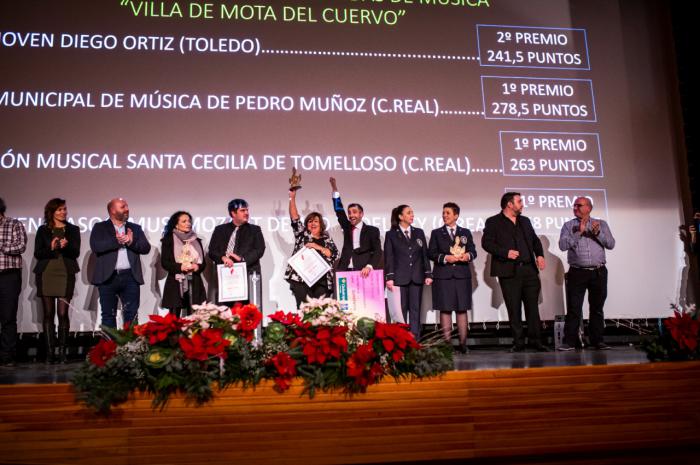  La Banda Municipal de Música de Pedro Muñoz “Mención de honor en el VIII Certamen Regional de bandas de música “Villa de Mota del Cuervo”