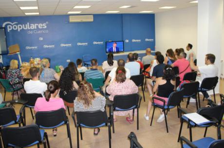 Jiménez: “Los españoles han podido comprobar que necesitamos un presidente, como Feijóo, que diga la verdad”