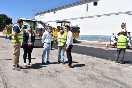 Se acometen obras de mejora en la CM-3114 en el tramo entre la A-3 y la intersección con la antigua N-III en Motilla del Palancar