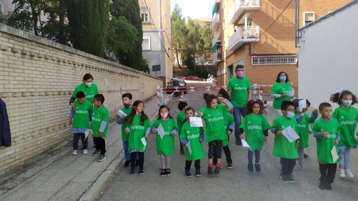 La Diputación celebra el Día de la Biodiversidad con un centenar de niños de los colegios Federico Muelas y El Carmen