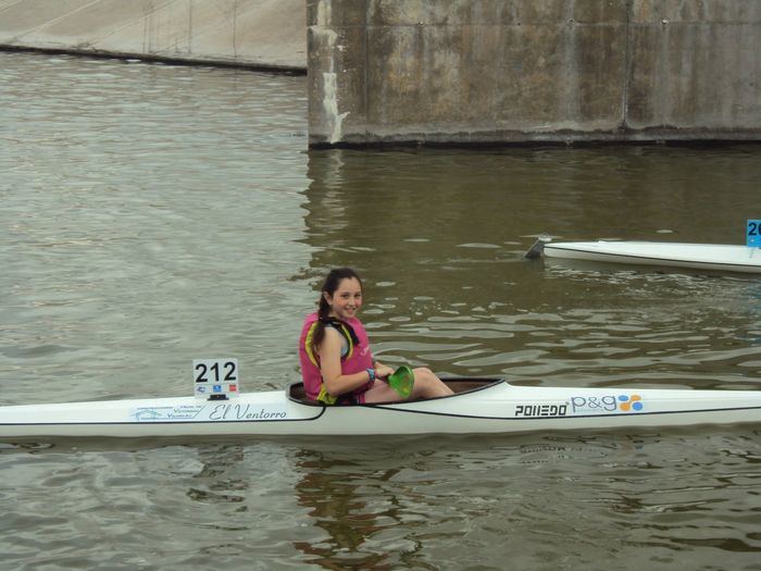 Victoria Sánchez del C.D. Cuenca Kayak consigue doblete este fin de semana