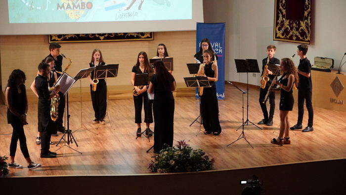 El Ensemble de Saxofones de la EMM protagoniza el concierto didáctico el 4 de mayo en Estival Cuenca 23