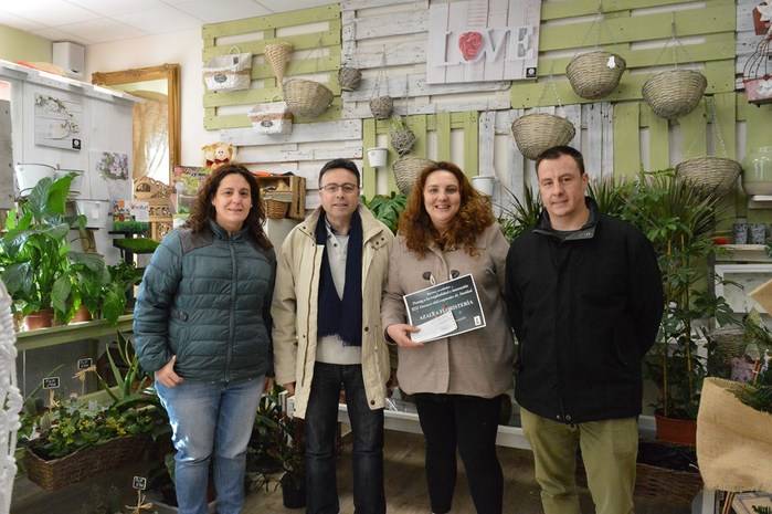 Entrega de premios a los ganadores del Concurso de Escaparates Navideños