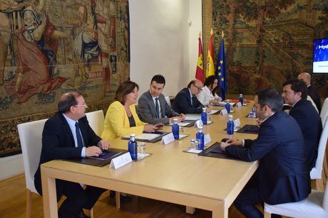 El ministro de Industria, Comercio y Turismo conoce el proyecto de Hydnum Steel para instalar una factoría de acero verde en Puertollano