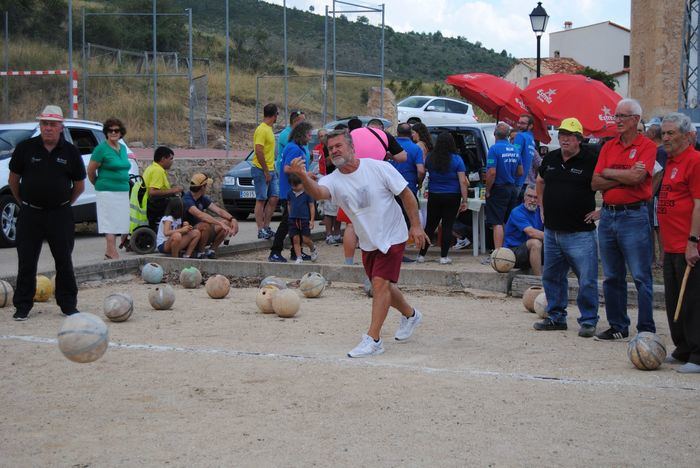Huélamo hace buena su condición de anfitrión y vence en la séptima jornada del Circuito de Bolos 'Serranía de Cuenca'