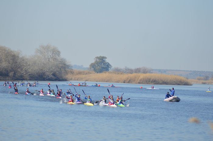 El Club Piragüismo Cuenca con Carácter en el Open Inter territorial de Invierno de Piragüismo de la región