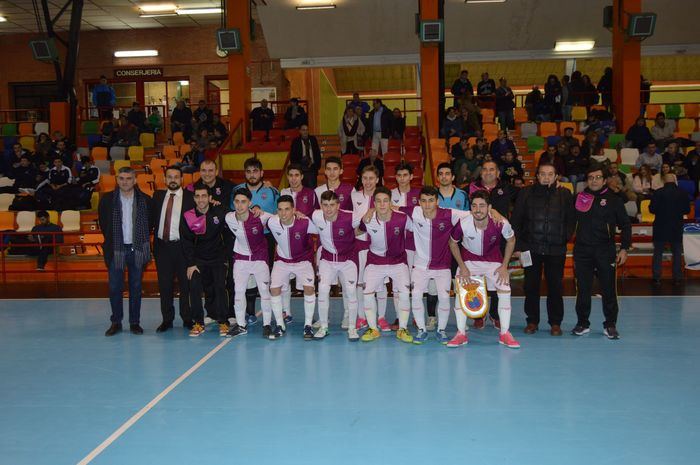 El Gobierno regional asiste al partido de Selecciones Autonómicas de Fútbol Sala SUB 19- Masculino, que enfrentó a Castilla-La Mancha y a Canarias