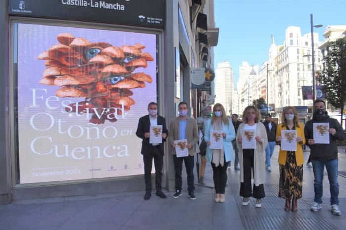 Junta y Ayuntamiento llevan a Madrid la promoción del I Festival Otoño en Cuenca