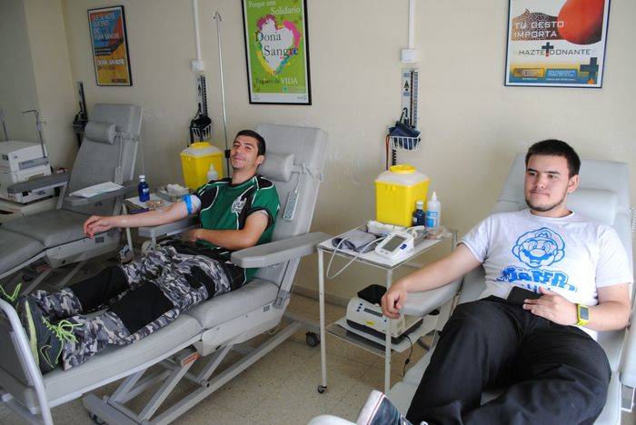 El Rugby A Palos finaliza su campaña de donación de sangre