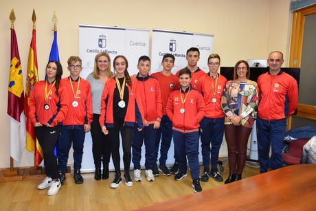 La Junta recibe al Club Lao Jia Wu Shu de Cuenca tras los últimos éxitos deportivos en campeonatos nacionales