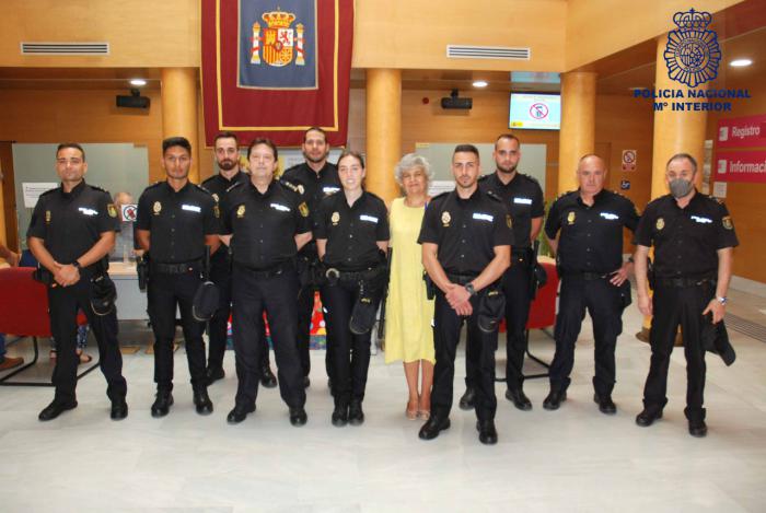 La Policía Nacional recibe a 6 nuevos agentes en prácticas que completarán su periodo de formación en Cuenca