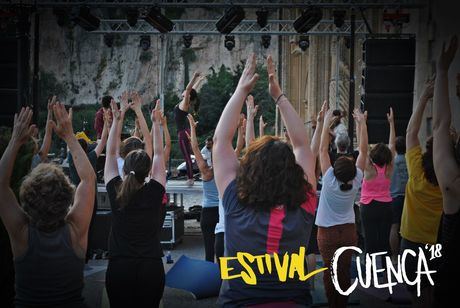 La propuesta Zen&amp;Yoga vuelve a reivindicarse en Estival Cuenca