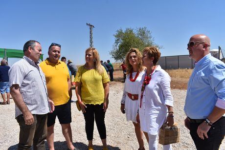 La delegada de la Junta en Cuenca visita el Campo de Tiro ´La Cadena´ en San Clemente