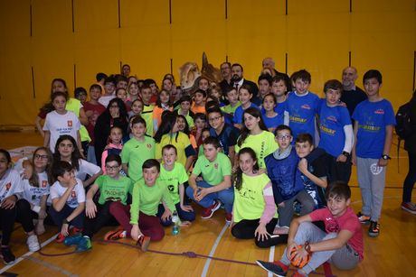 Un total de 200 escolares de Cuenca participan en el proyecto ‘Datchball, la batalla de los dinosaurios’