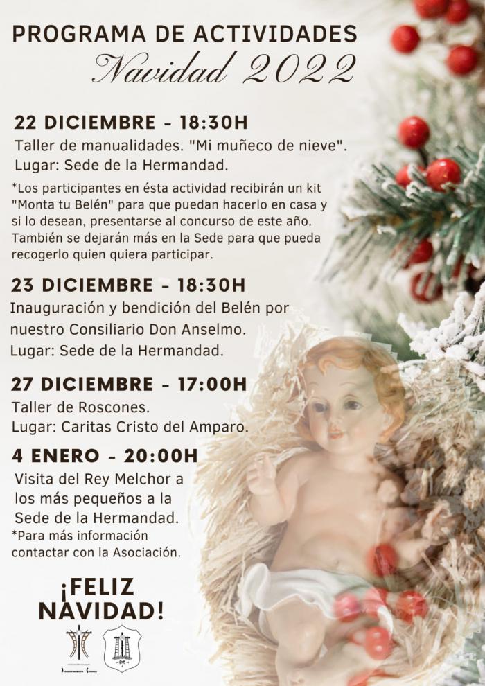 La Asociación Cultural del Descendimiento arranca esta semana sus actividades de Navidad