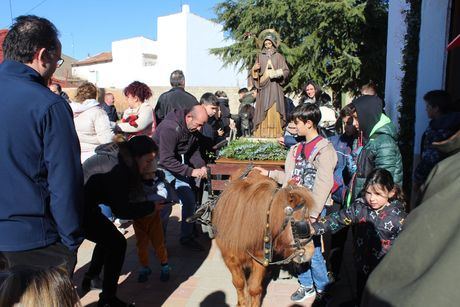 Récord de participación en San Antón en Quintanar del Rey