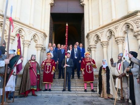 El Pendón de Alfonso VIII regresa a la Catedral de Cuenca donde es custodiado el resto del año