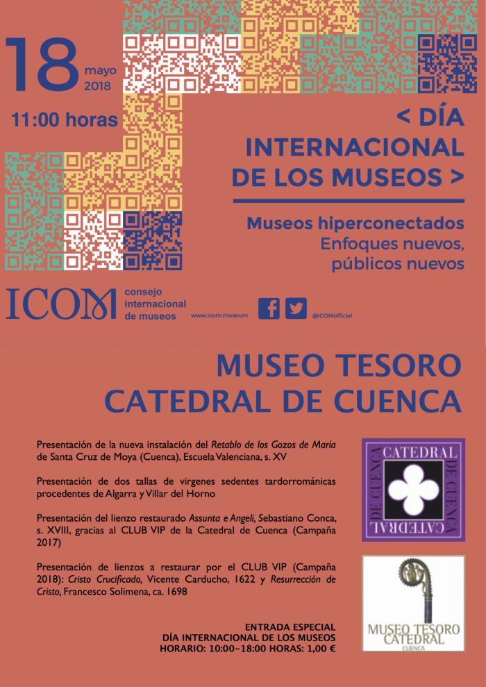 El Museo Tesoro de la Catedral de Cuenca se suma a las celebraciones del ‘Día Internacional de los Museos 2018’