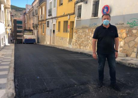 Se concluye el asfaltado de la calle Antón Martín que estaba pendiente desde 2018