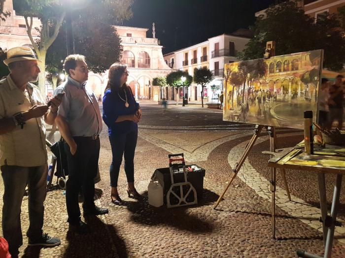 Entregados los galardones del X Certamen de Pintura Rápida Nocturna ‘Villa de San Clemente’