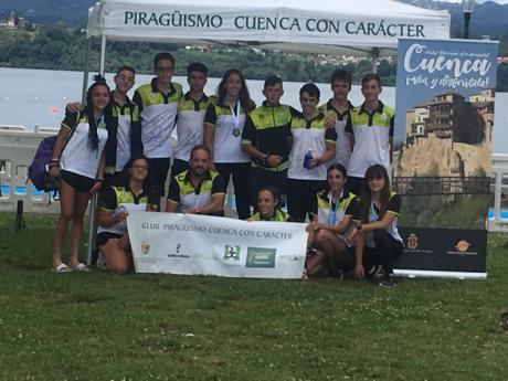 Brillante participación del Club Piragüismo Cuenca con Carácter en la III Copa de España de Maratón