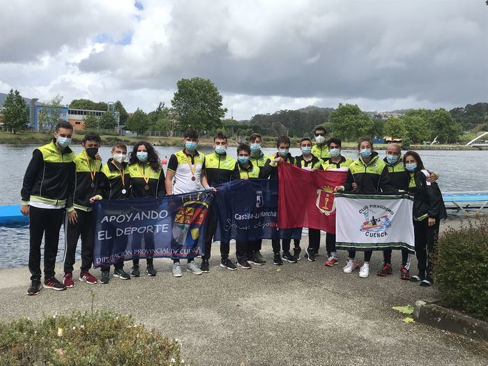 El Club Piragüismo Cuenca con Carácter brilla en el Campeonato de España de Maratón