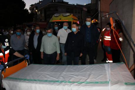 Extinguido el incendio del Hospital de Hellín