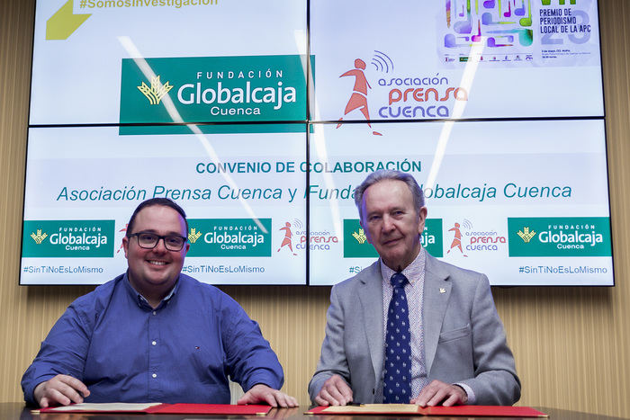 La Fundación Globalcaja respalda los VII Premios de Periodismo Local que entrega la Asociación de Cuenca en el Día de la Libertad de Prensa