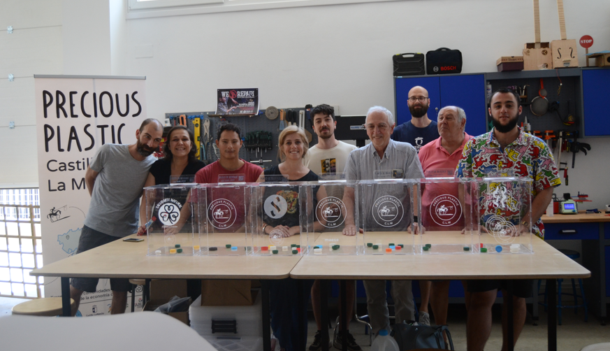 Fablab Cuenca presenta la exitosa acogida del proyecto social PRECIOUS PLASTIC CLM