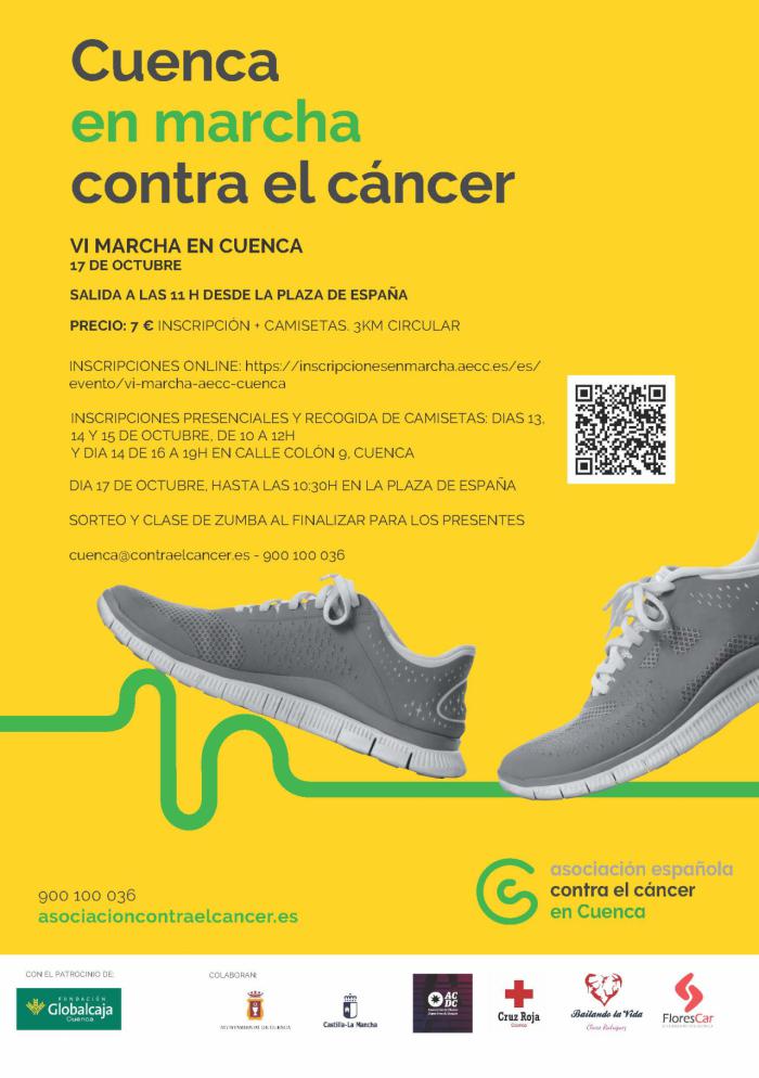 Nueva edición de “En marcha contra el Cáncer” en Cuenca