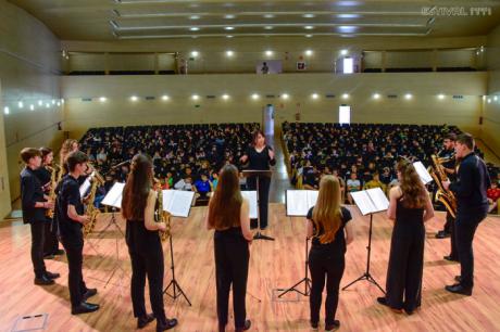El ensemble de saxofones de la E.M. de música de Cuenca y Blanca Pinedo protagonizan un concierto didáctico y talleres para peques en Estival Cuenca 24