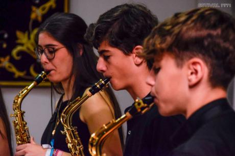 Estival Cuenca inicia su programa con el concierto didáctico de Ensemble Saxofones