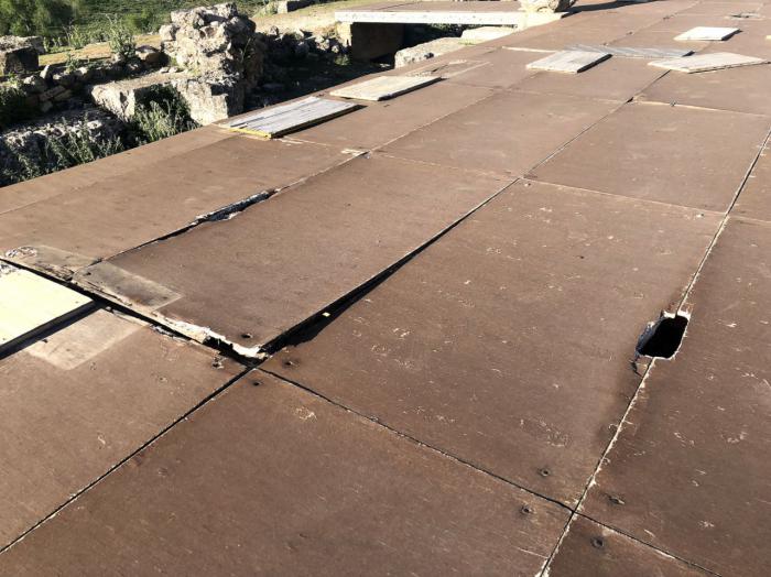 Diputación lamenta que la Junta no haya arreglado aún el escenario del Teatro de Segóbriga