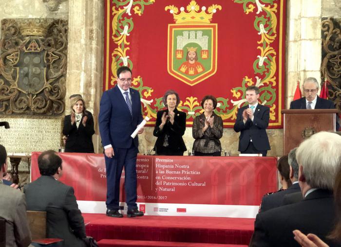 Prieto ve en la Mención Especial de los Premios Europa Nostra 2017 un acicate para seguir apostando por el patrimonio