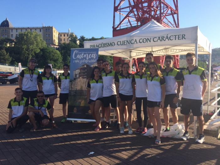 El Cuenca con Carácter regresa de Bilbao con 3 medallas y un 7º puesto por equipos.