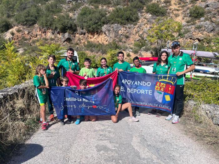  El Club Piragüismo Cuenca con Carácter finaliza la temporada 2022 en Bolarque