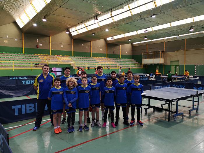 El Club Tenis de Mesa Cuenca consigue unos buenos resultados en el zonal del deporte escolar