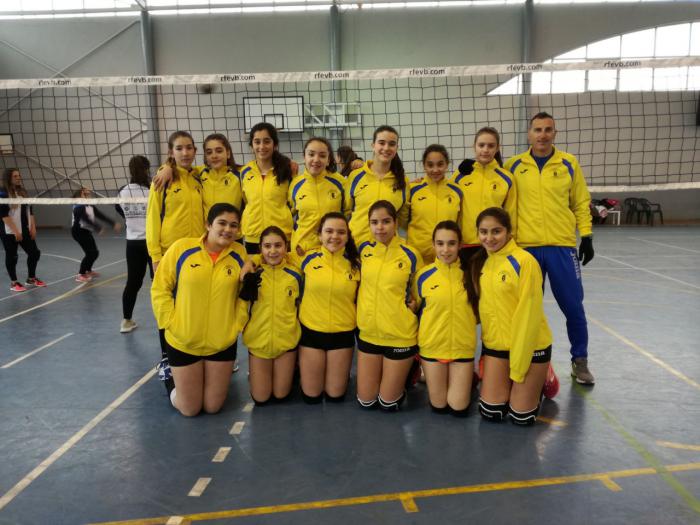 El Campeonato Provincial de Voleibol pone punto y final en las categorías infantil y cadete femenino