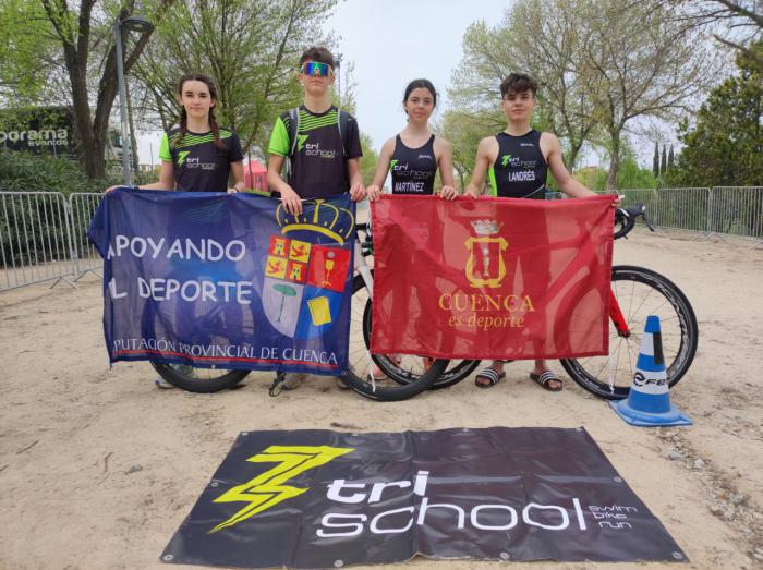 Gran estreno en Liga del equipo de Trischool Cuenca