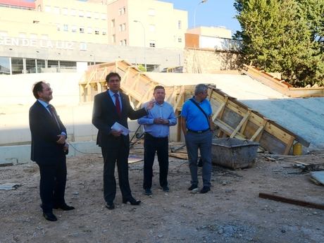 Las obras del Estadio Municipal de La Fuensanta terminan a mediados de octubre