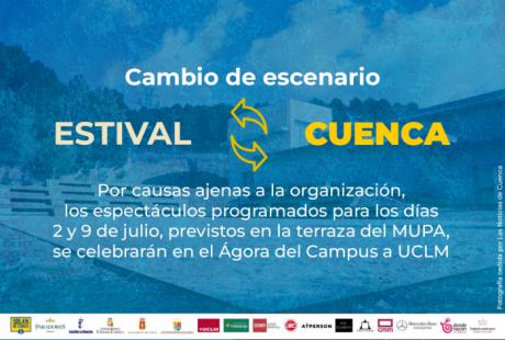 Los Hermanos Cubero, Paula Serrano, El Niño de la Hipoteca y Dolly Rose actuaron en el espacio Ágora del Campus dentro de Estival Cuenca