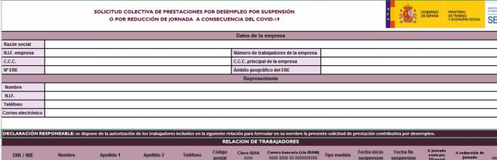 CEOE CEPYME indica el modo de presentar la prestación en nombre de los trabajadores