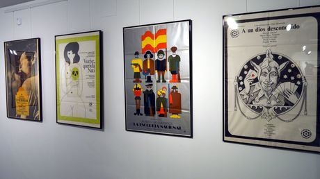 La Sala Princesa Zaida acoge una exposición de carteles de cine diseñados por José María Cruz Novillo