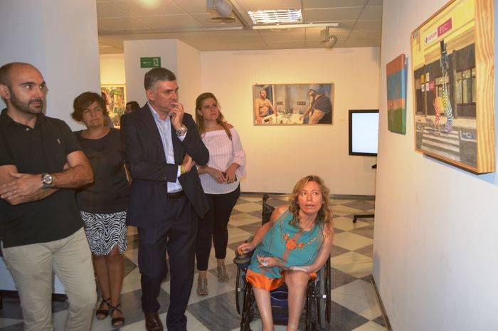 La Sala Princesa Zaida del Museo de Cuenca acoge la exposición 'Arte sin barreras' con motivo del treinta aniversario de AMIAB