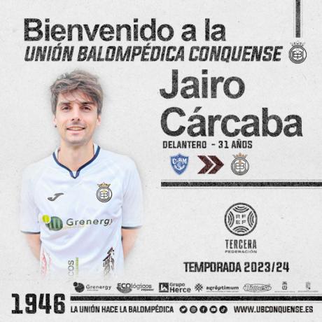 El Conquense confirma el fichaje del delantero Jairo Cárcaba
