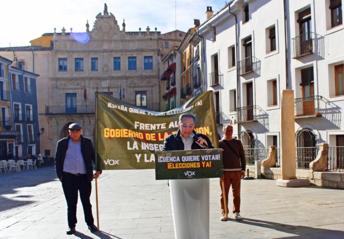 Primer acto de Mariano Latorre como presidente de Vox Cuenca