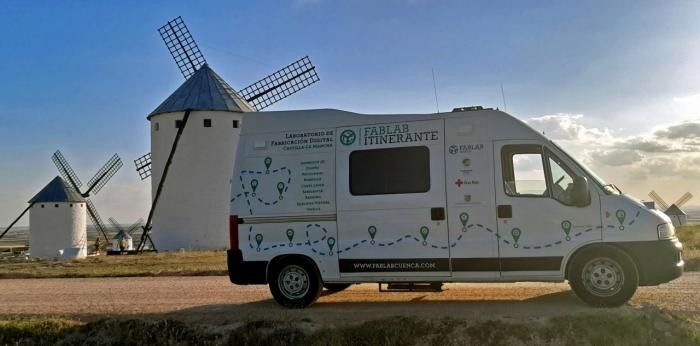 Arranca la segunda edición de FabLab Itinerante, el laboratorio de fabricación digital sobre ruedas de Castilla-La Mancha
