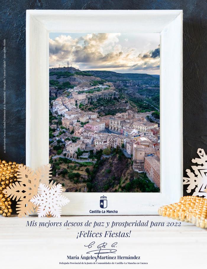 Una fotografía de la ciudad de Cuenca realizada por la conquense Sara Ayllón es la elegida por la Delegación de la Junta en la provincia para su felicitación de navidad