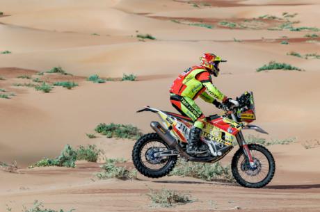Fernando Domínguez supera la etapa de este viernes y está a solo dos jornadas de finalizar el Dakar