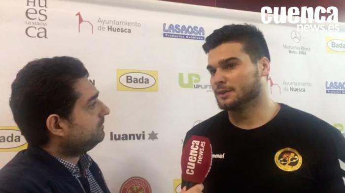Natán Suárez valora la victoria en Liga del Liberbank Cuenca